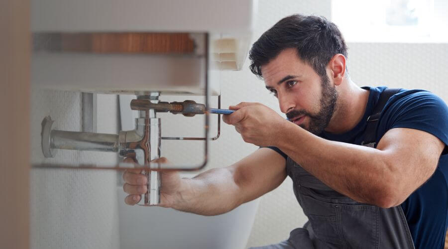 Hot water issue at sink in Springville, IN